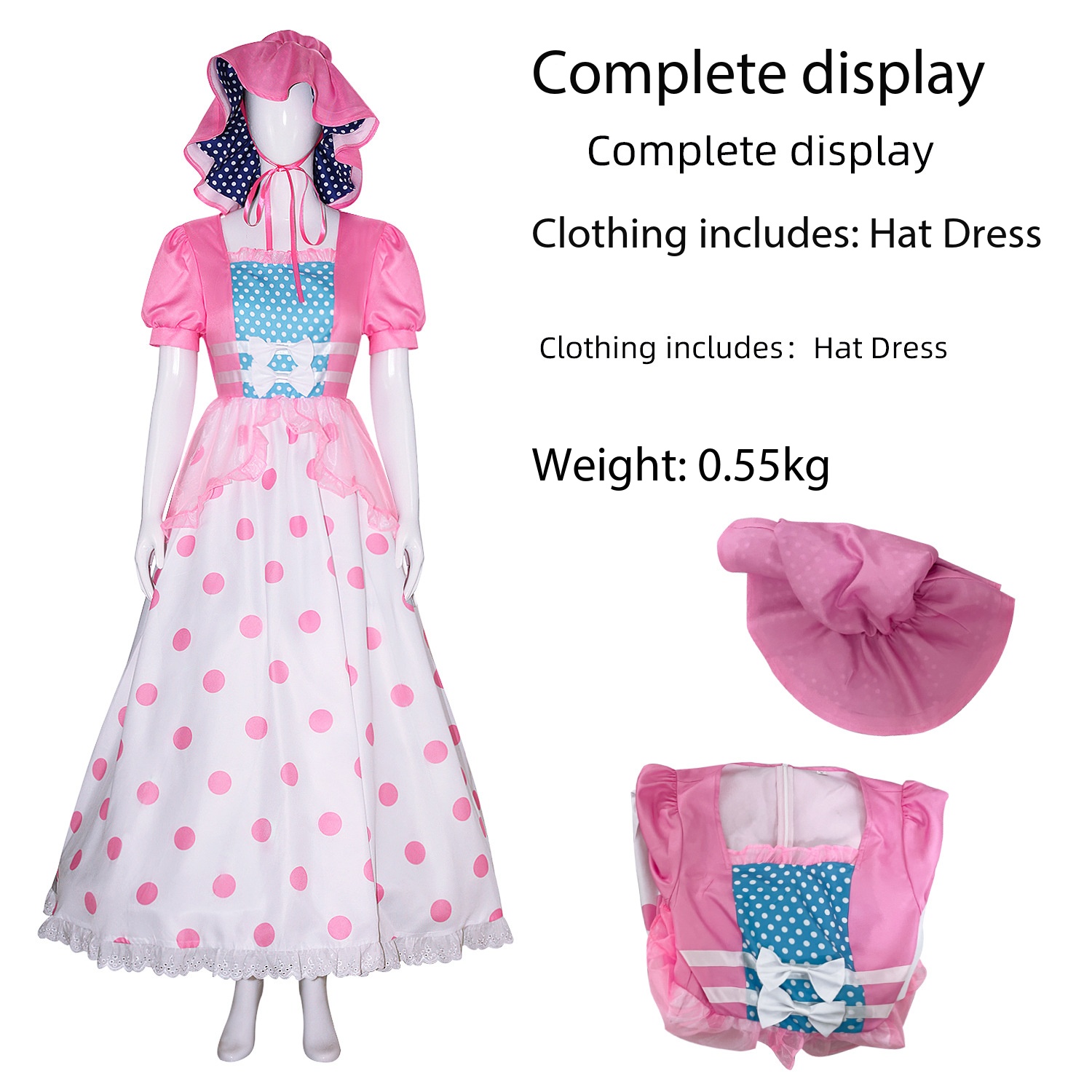 Anime Cosplay Simple - Classic animated character style pink and