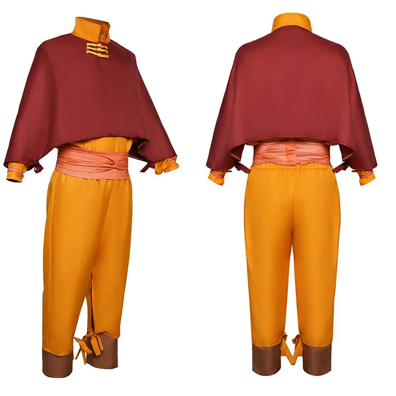 Cosplay Avatar Anime - Aang Cosplay Costume 2024 Editio The
