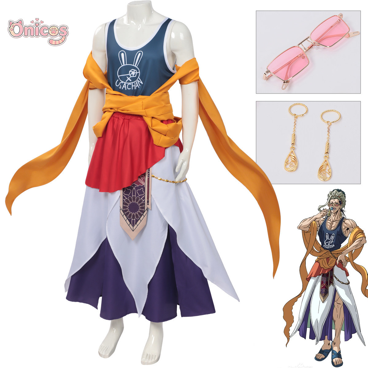 Record of Ragnarok Buddha Cosp - огляд і ціна Anime Cosplay Swimsuit