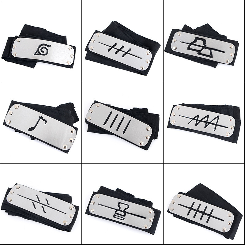 Anime Kakashi Headband Cosplay - огляд і ціна Naruto Headband Metal