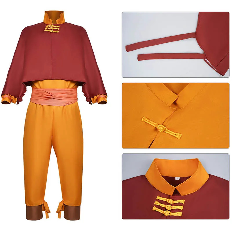 Aang Cosplay Costume 2024 Edit - огляд і ціна Cosplay Avatar Anime