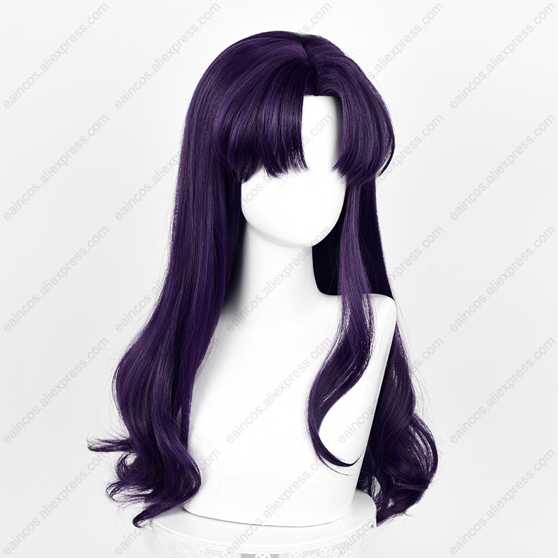 EVA Misato Katsuragi Cosplay W - огляд і ціна Anime Cosplay Long Black Hair