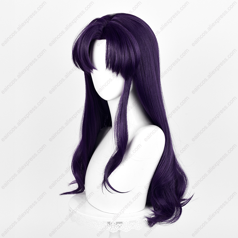 EVA Misato Katsuragi Cosplay W - огляд і ціна Anime Cosplay Long Black Hair