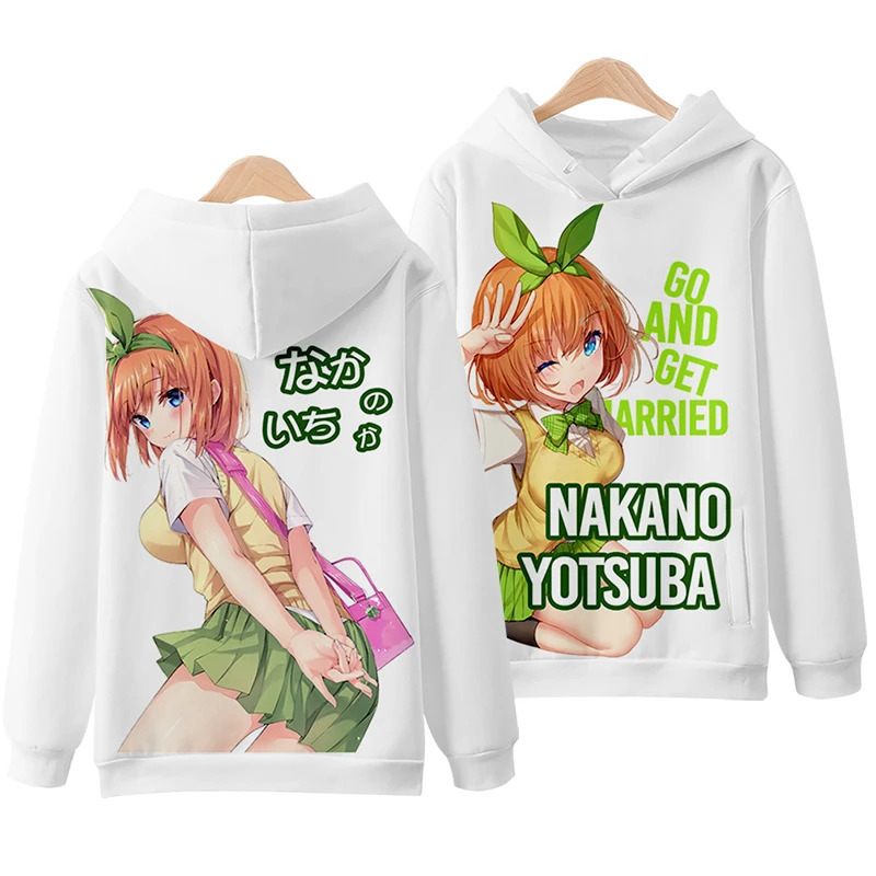 vivi 2025 3D Hoodies The Quint - огляд і ціна Quintuplets Anime Cosplay