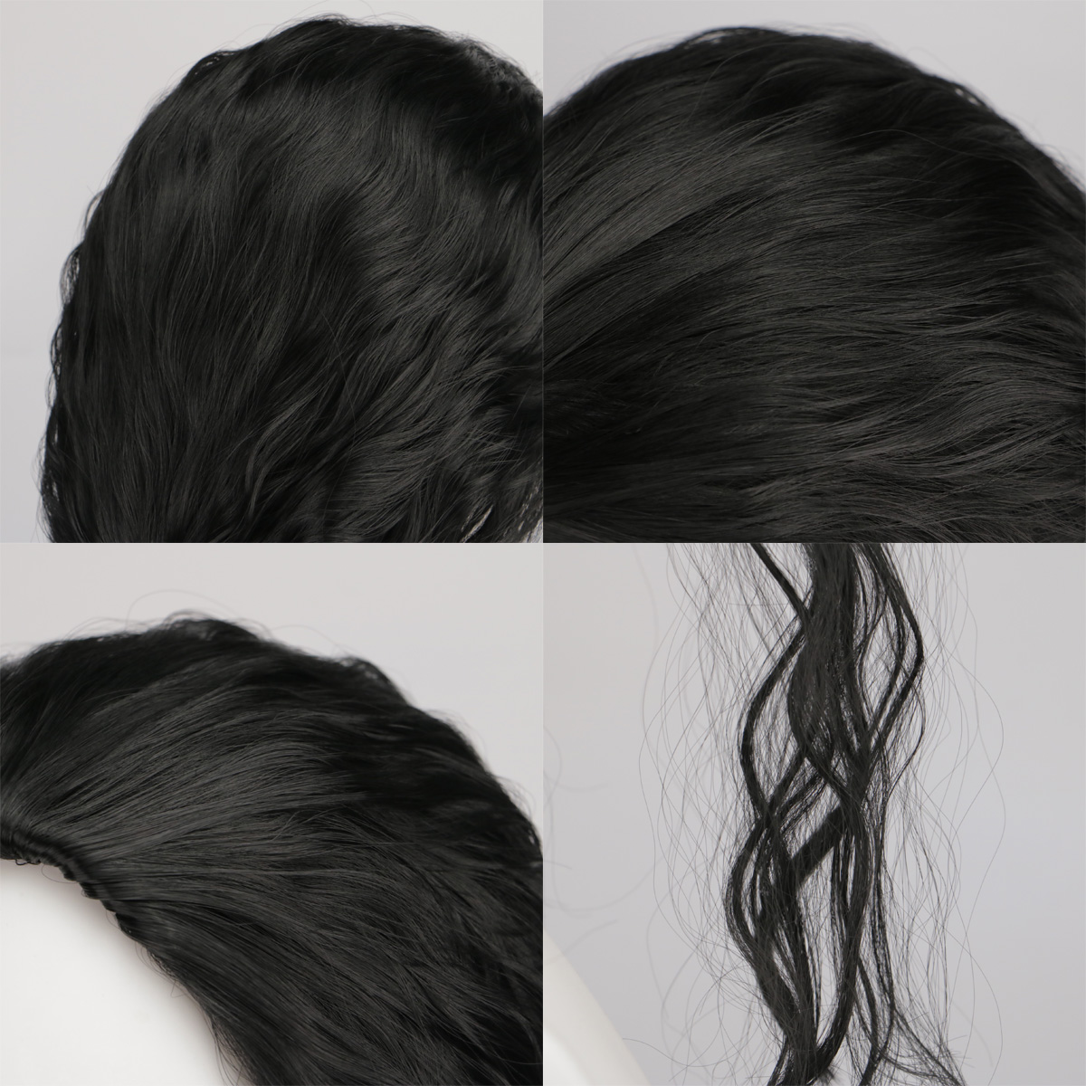 Michael Jackson Cosplay Wig Or - огляд і ціна Anime Cosplay Long Black Hair